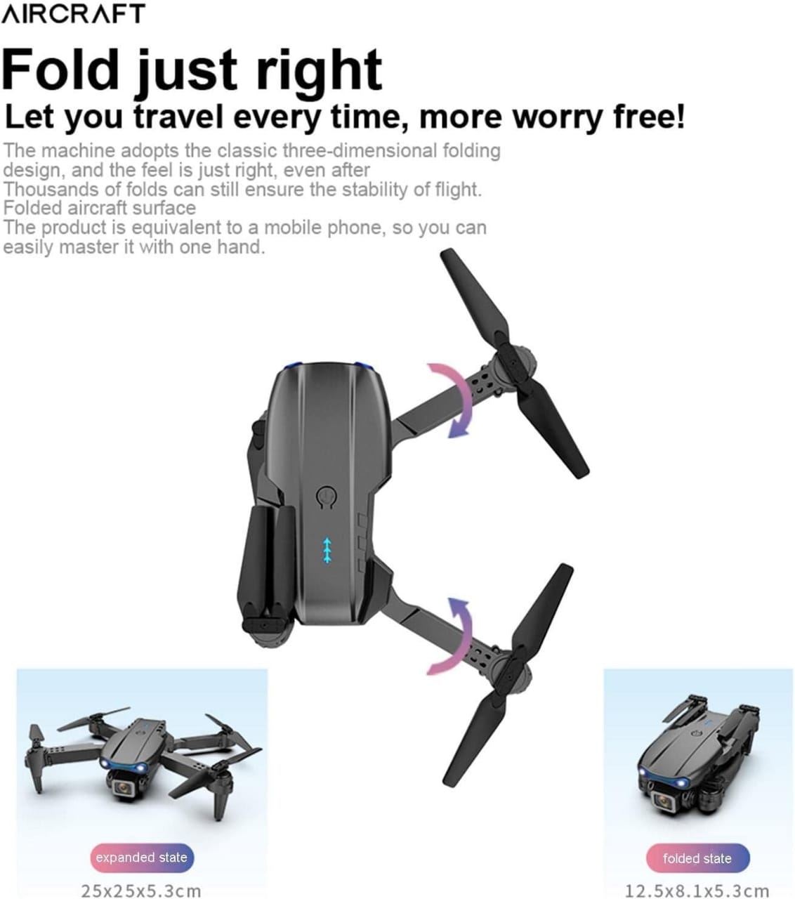 E99 Drone cemera