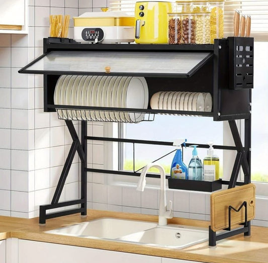 Kitchen Sink Shelf With Cabinet Door